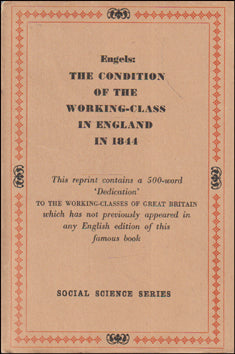 The Condition of the Working-Class in England in 1844 # 88270
