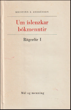 Um íslenzkar bókmenntir I-II # 88333