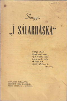 "Í sálarháska" # 88569