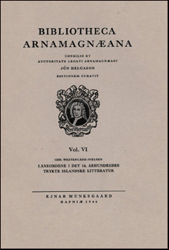 Låneordene i det 16. århundredes trykte islandske litteratur # 88589