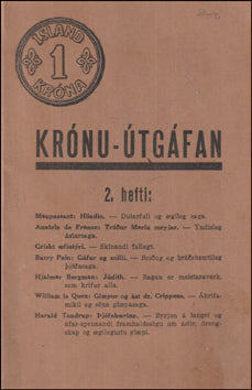 Krónu útgáfan. 2. hefti # 88616