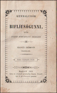 Kennslubók í biflíusögunni # 88618