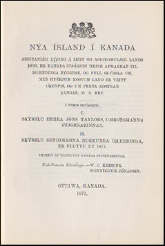 Nýa Ísland í Kanada # 88629