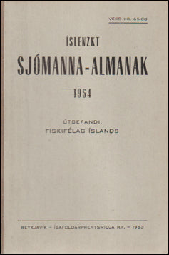 Íslenzkt sjómanna-almanak 1954 # 88639