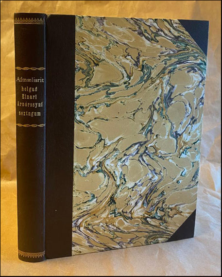 Afmælisrit helgað Einari Arnórssyni hæstaréttardómara # 88718