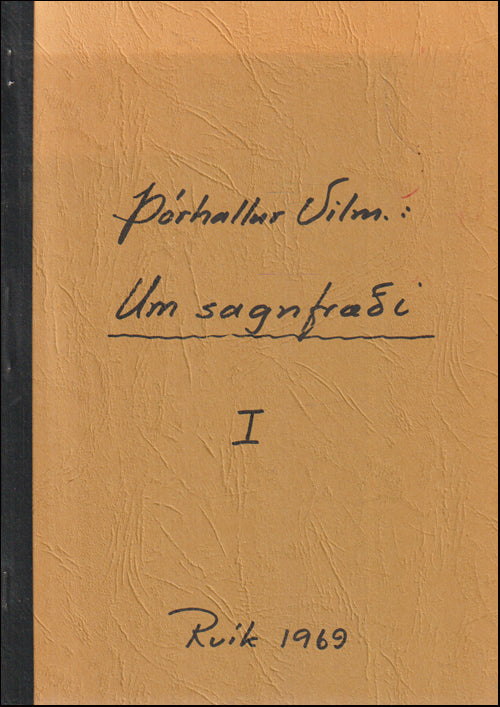 Um sagnfræði I-II # 88745