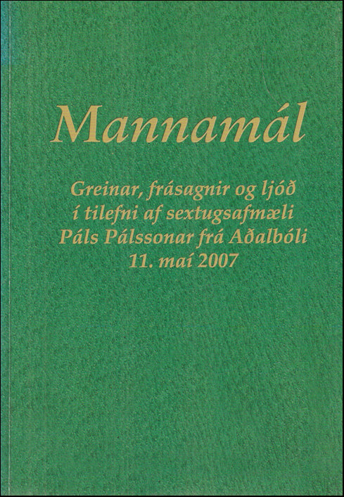 Mannamál # 88749