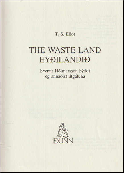 The Waste land - Eyðilandið # 88757