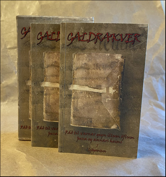 Galdrakver. Ráð til varnar gegn illum öflum þessa og annars heims I-II # 88758