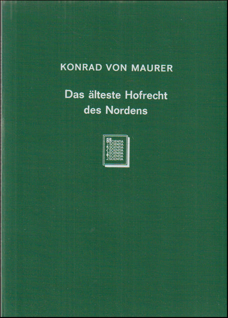 Das älteste Hofrecht des Nordens # 88772