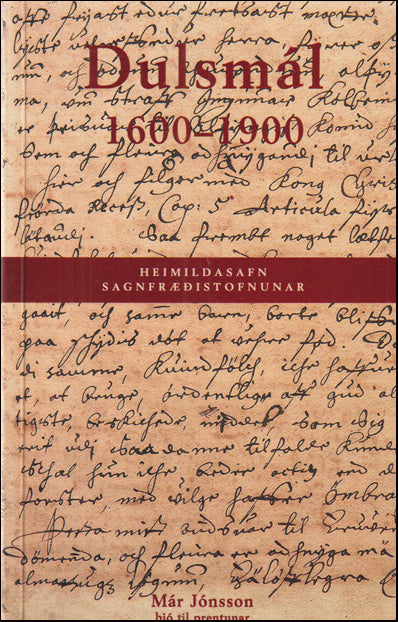 Dulsmál 1600-1900 # 88777