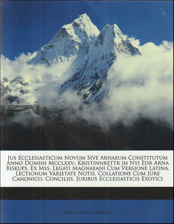 Jus ecclesiasticum novum sive Arnaeum constitutum anno Domini MCCLXXV # 88809