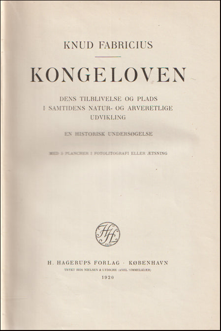 Kongeloven # 88846