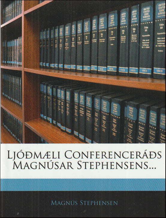 Ljóðmæli Conferenceráðs Magnúsar Stephensens # 88860