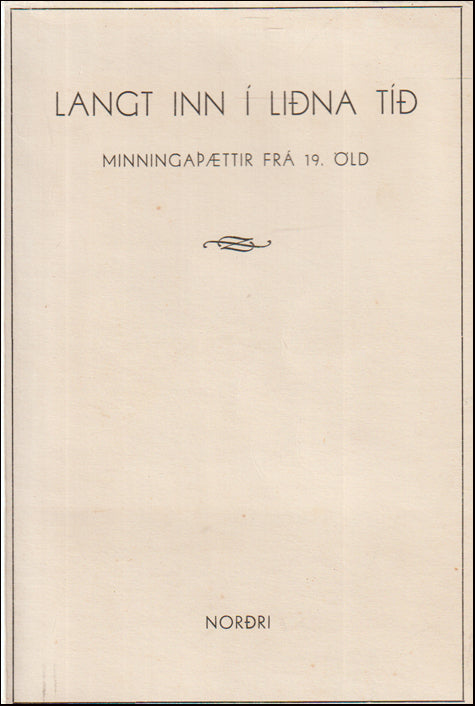 Langt inn í liðna tíð # 88871