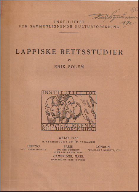 Lappiske Rettsstudier # 88904