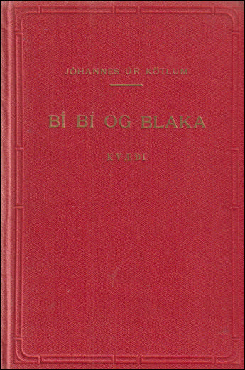 Bí bí og blaka # 88956