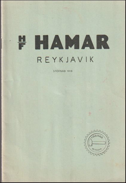 Hamar h.f. Reykjavík # 89106
