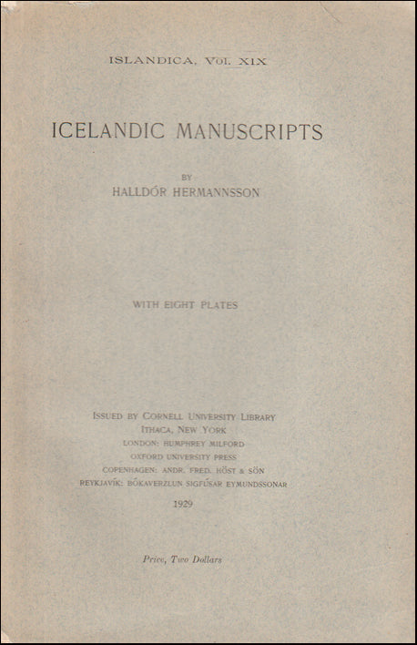 Icelandic Manuscripts # 89144