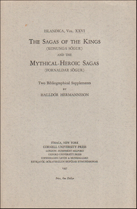 The Saga of the Kings (Konunga-sögur) # 89149