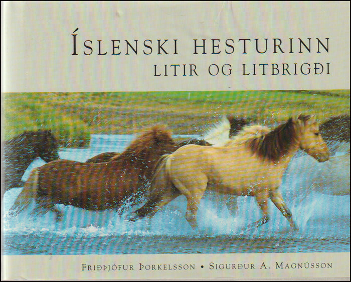 Íslenski hesturinn. Litir og litbrigði # 89160