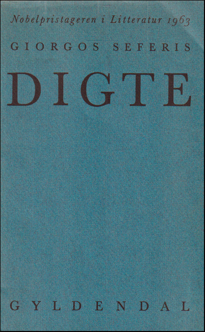 Digte af Giorgos Seferis # 89187