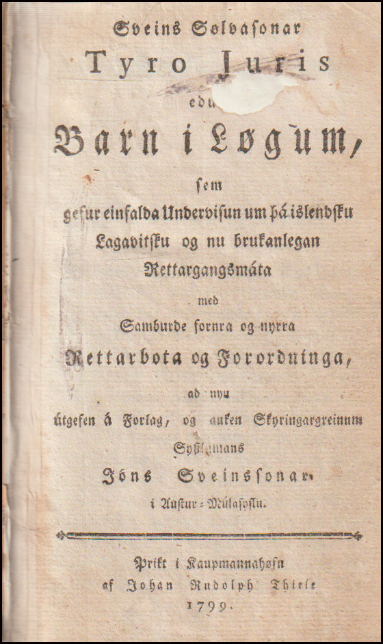 Tyro Juris edur Barn i Løgum # 89191