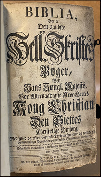 Biblia, det er Den gandske Hell. Skriftes Bøger # 89193