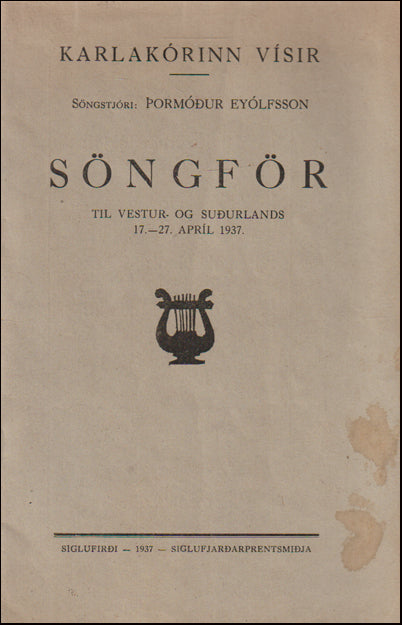 Karlakórinn Vísir - Söngför # 89199