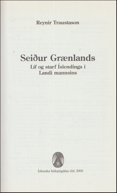 Seiður Grænlands # 89219