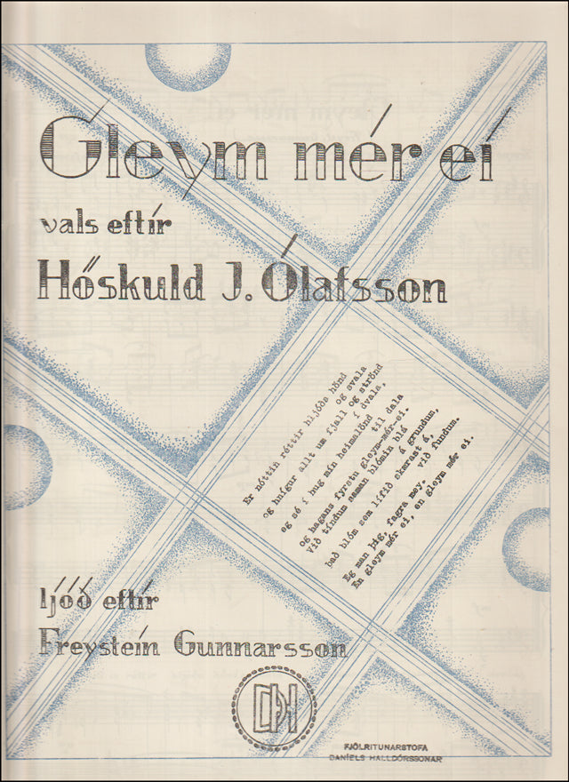 Gleym mér ei # 89222