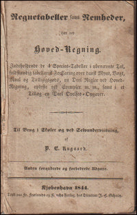 Fjárbæklingur - Regnetabeller # 89231