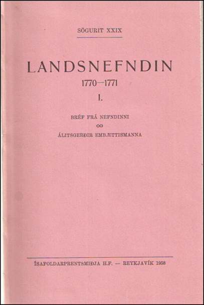 Landsnefndin 1770-1771 # 89236