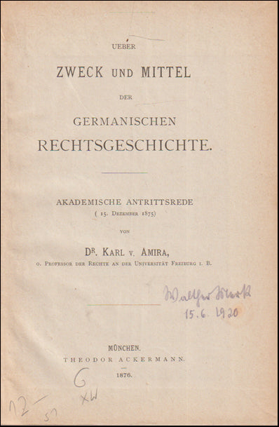 Ueber Zweck und Mittel # 89237