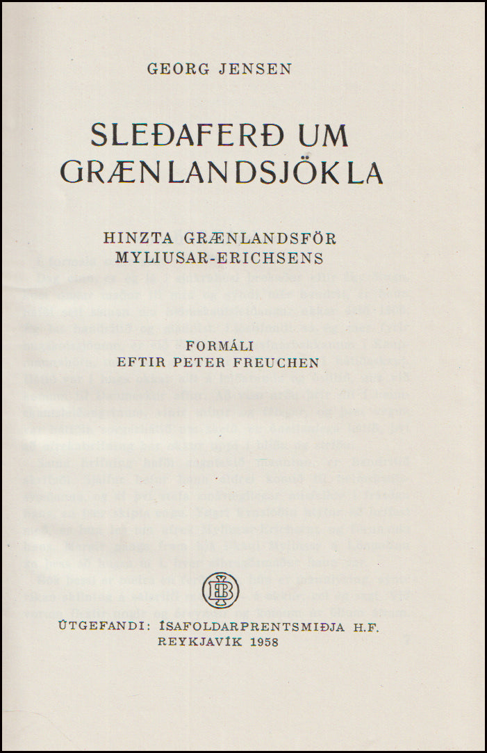Sleðaferð um Grænlandsjökla # 89248