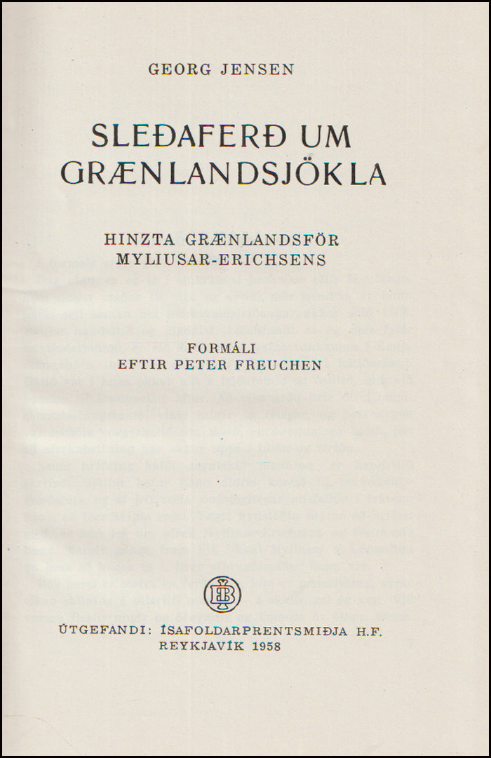 Sleðaferð um Grænlandsjökla # 89248