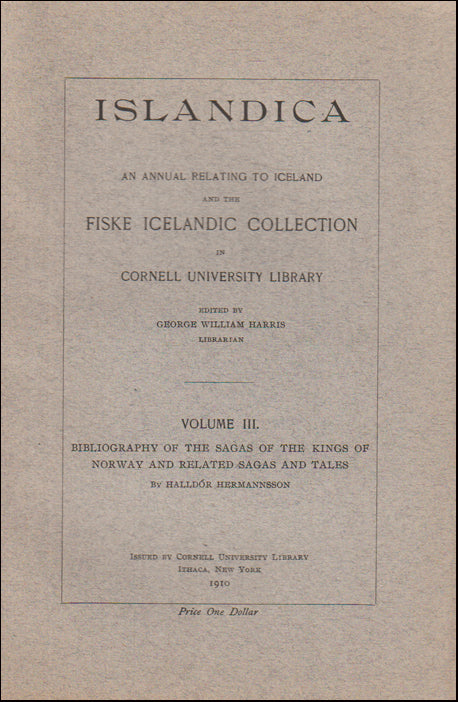 Bibliography of the Sagas of the Kings of Norway # 89266
