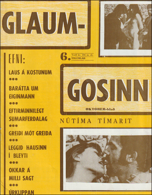 Glaumgosinn. Október-blað # 89293