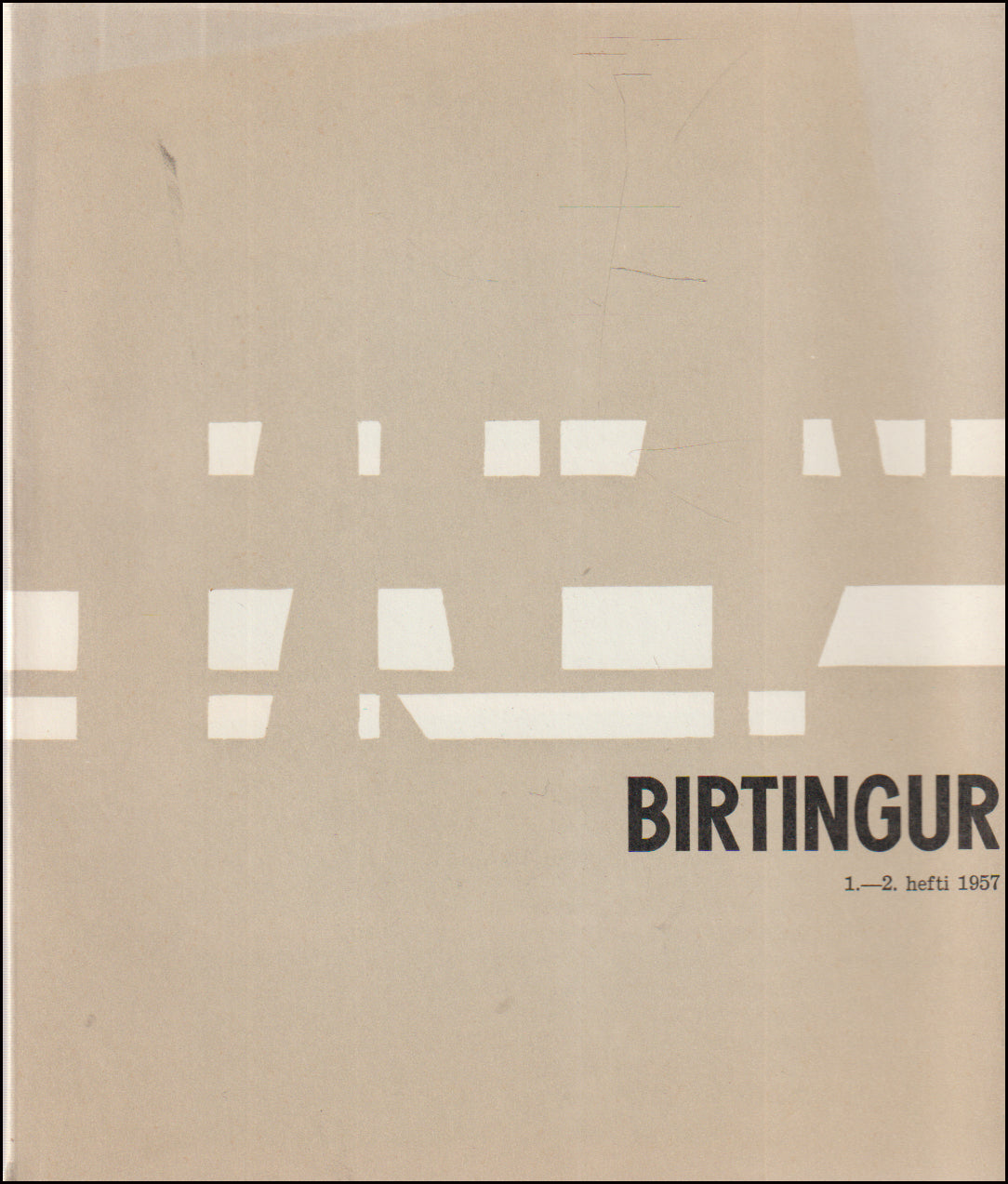 Birtingur. 1. - 2. hefti 1957 # 89311