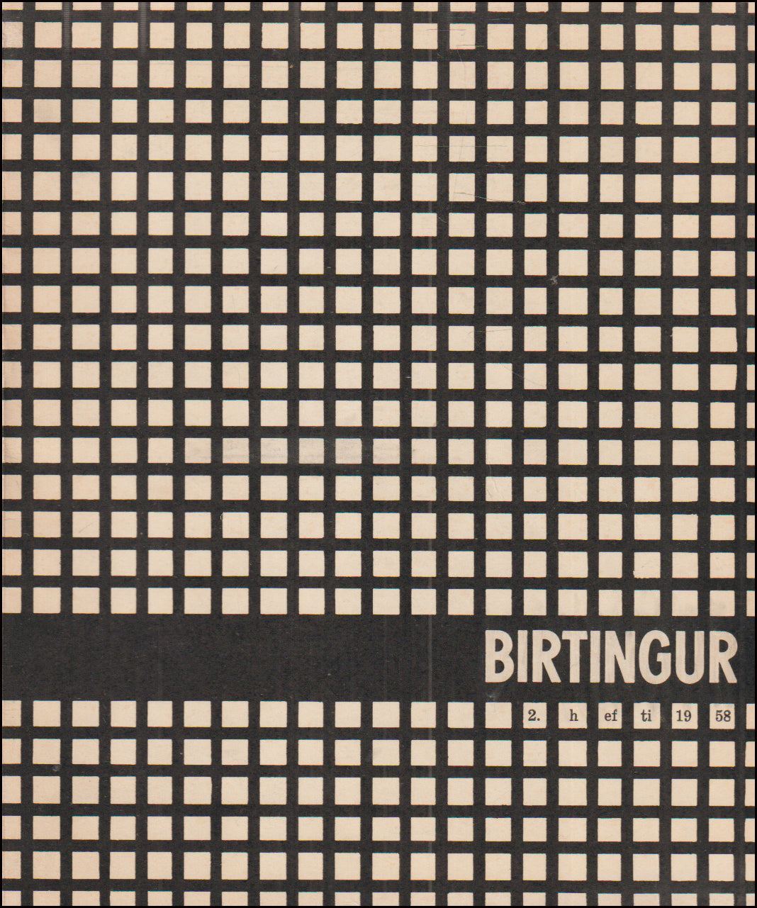 Birtingur. 2. hefti 1958 # 89315