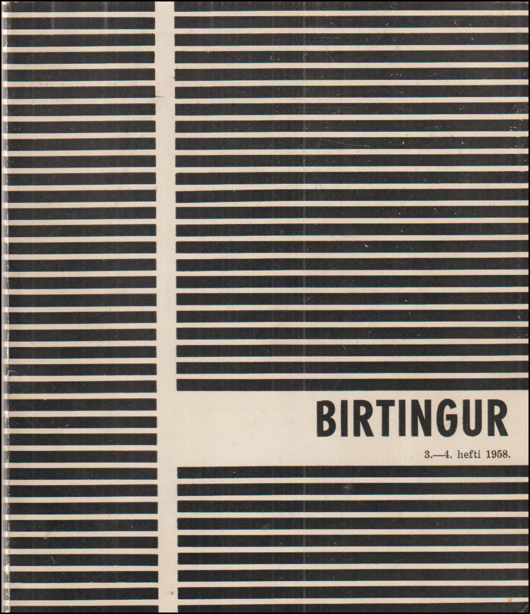Birtingur. 3. - 4. hefti 1958 # 89337
