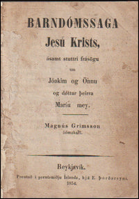 Barndómssaga Jesú Krists - Sjö Guðrækilegar umþenkingar # 89408