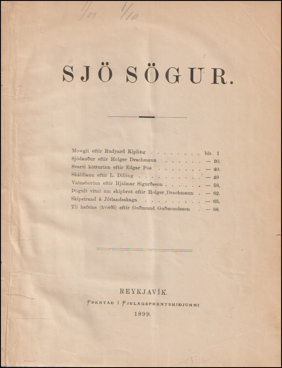 Sjö sögur # 89411