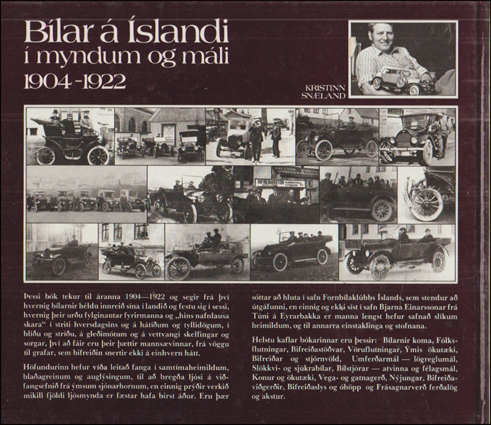 Bílar á Íslandi í myndum og máli 1904-1922 # 89465