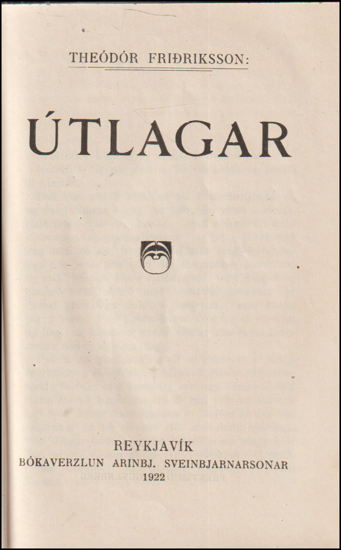 Útlagar # 89497
