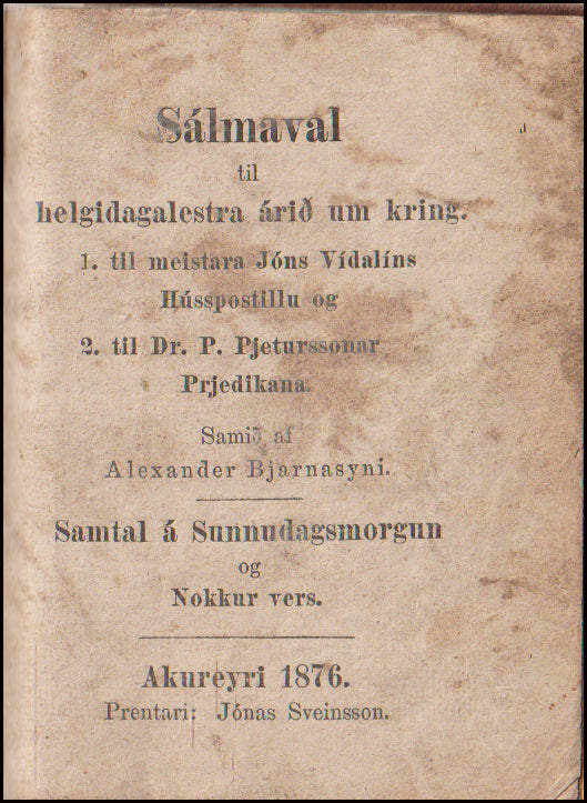 Sálma-val við helgidagalestra í heimahúsum - Sálmaval til helgidagalestra árið um kring # 89498