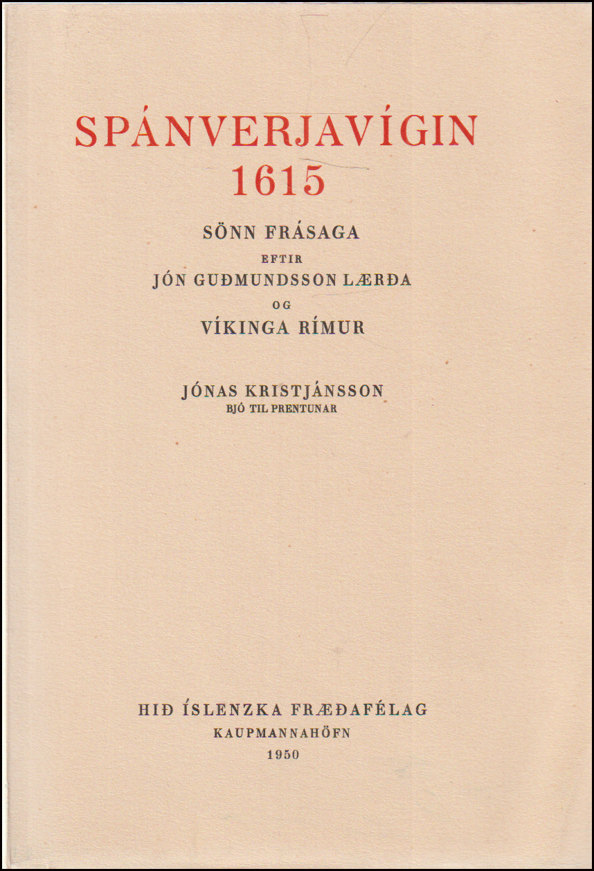Spánverjavígin 1615 # 89536