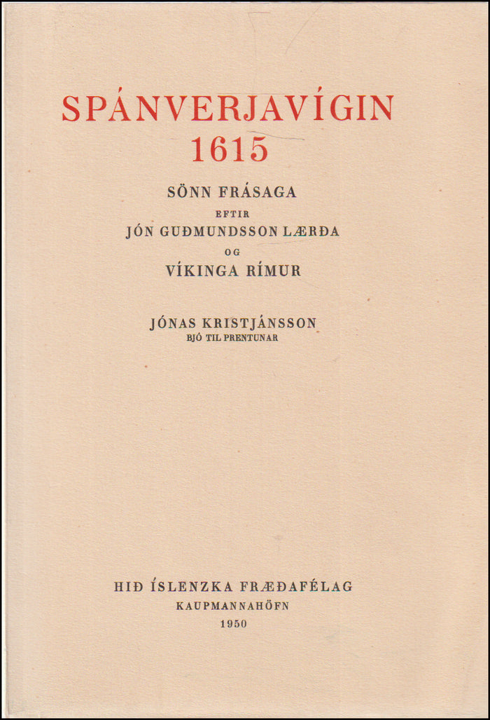 Spánverjavígin 1615 # 89536