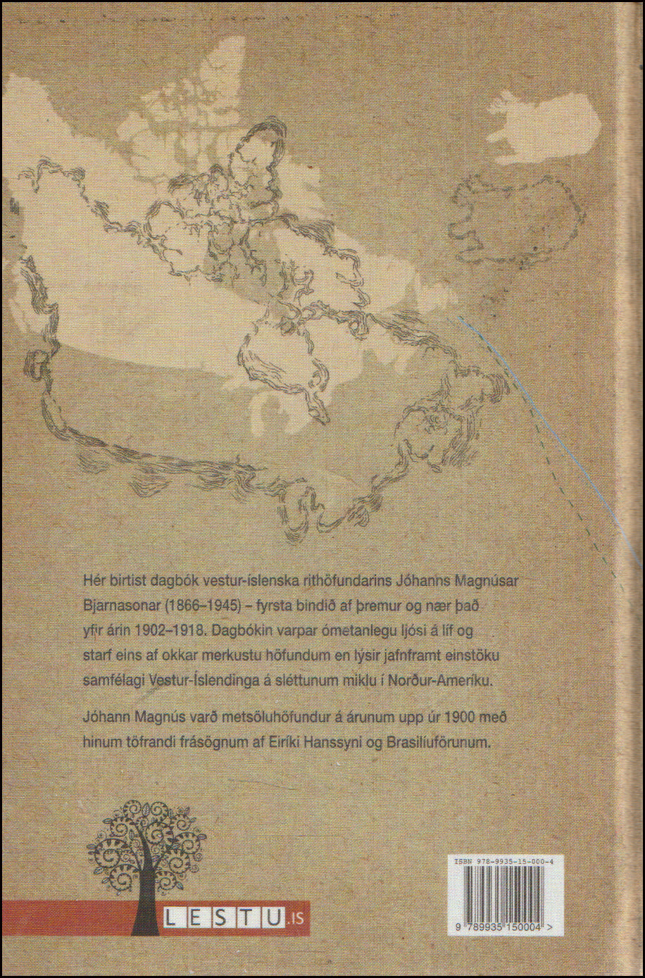 Dagbók vesturfara 1902-1918 # 89542