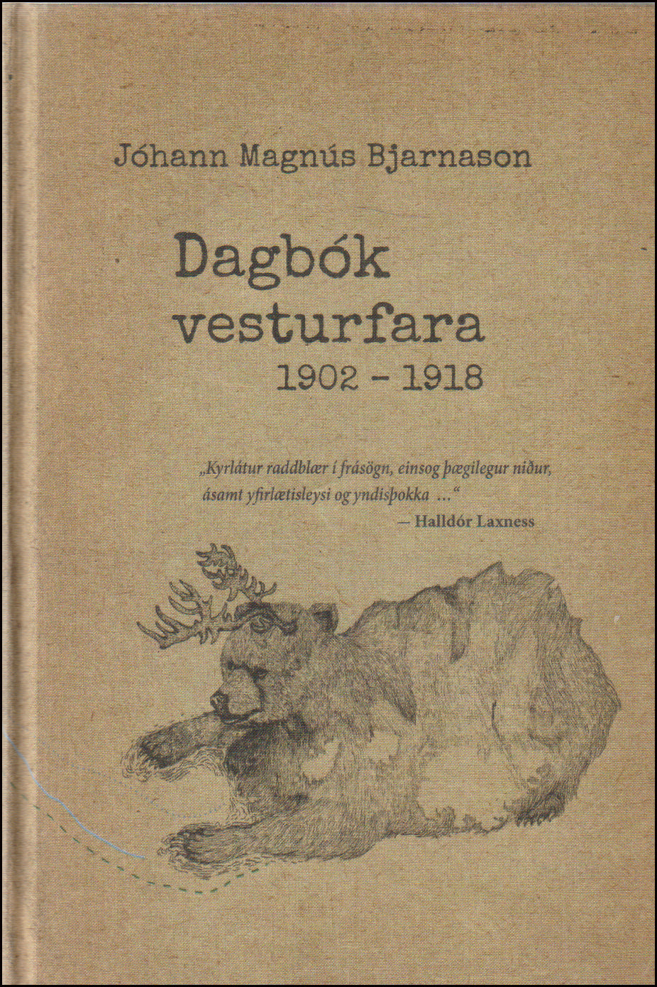 Dagbók vesturfara 1902-1918 # 89542